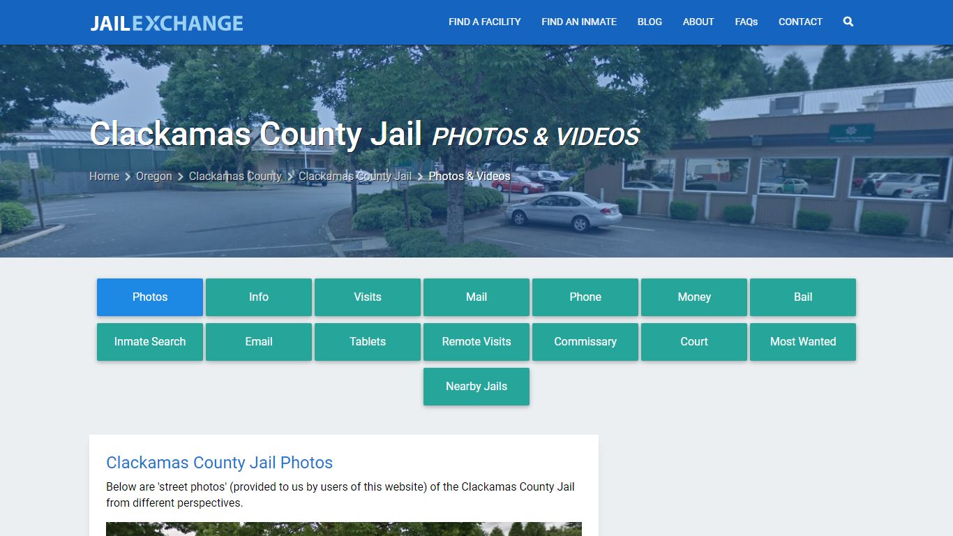 Photos & Videos - Clackamas County Jail, OR - Jail Exchange